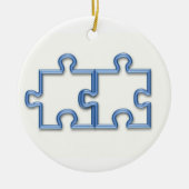 Puzzle Piecks Ornament (Voorkant)