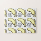 Puzzle Pied bébé doré (Horizontal)