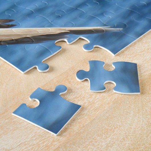 Puzzle pied bleu (Côté)