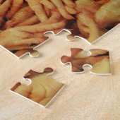 Puzzle Pieds de poulet cru (Côté)