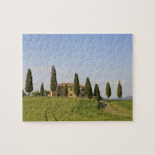 Puzzle Pienza, Val d'Orcia, province de Sienne, Toscane,