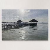 Puzzle Pier with Palapas (Horizontal)