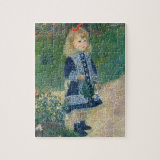 Puzzle Pierre A Renoir | Une fille avec une canne d'arros (Vertical)