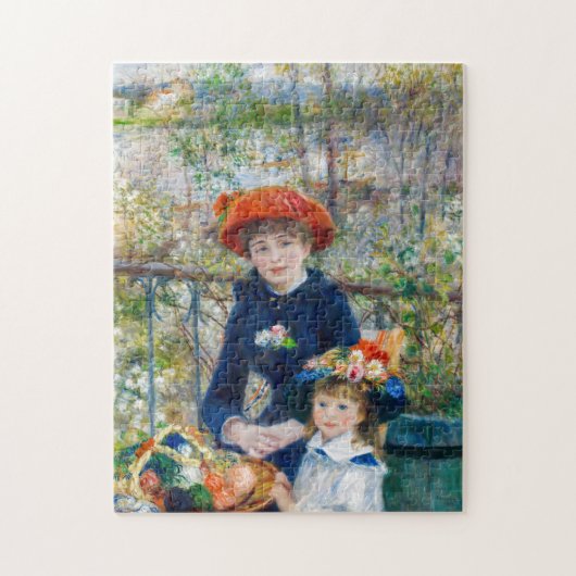Puzzle Pierre-Auguste Renoir - Deux soeurs sur la terrass (Vertical)
