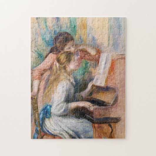 Puzzle Pierre Auguste Renoir - Jeunes filles au piano (Vertical)