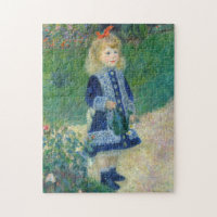 Pierre-Auguste Renoir - Une fille avec une canne d