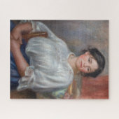 Puzzle Pierre-Auguste Renoir - Young Woman Seated (Horizontal)