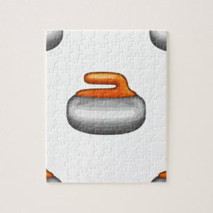 Puzzle Pierre de curling Emoji