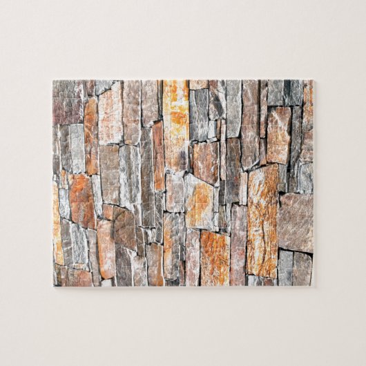 Puzzle Pierre | motif en pierre naturelle | briques (Horizontal)