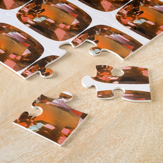 Puzzle Pierre orange (Côté)