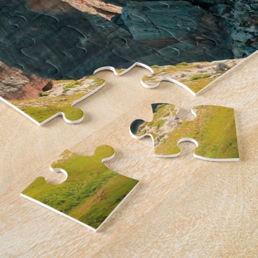 Puzzle Pierre rocheuse - Crâne - (Côté)