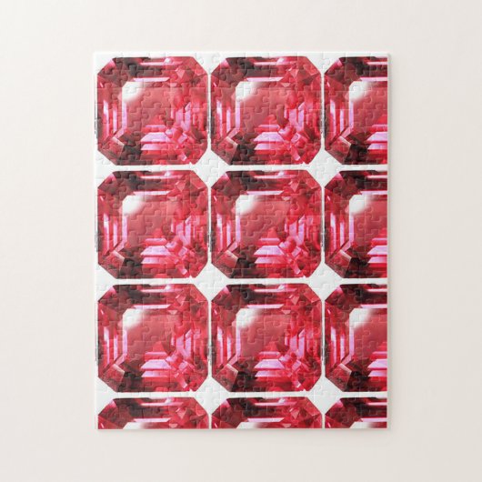 Puzzle Pierre rose rubis (Vertical)