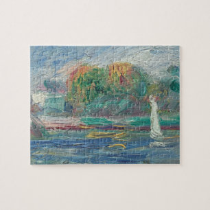 Puzzle Pierre un Renoir la rivière bleue