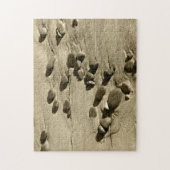 Puzzle Pierres dans le sable (Vertical)