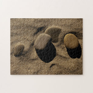 Puzzle Pierres dans le sable