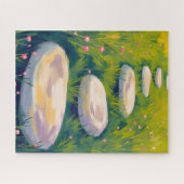 Puzzle Pierres de jardin aquarelle (Horizontal)