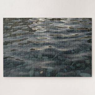 Puzzle Pierres douces dans la série d'eau ondulée, photo