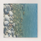 Puzzle Pierres Plage Belle Nature Mer Galets Rive (Horizontal)