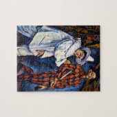 Puzzle Pierrot et Arlequin, Mardi Gras par Paul Cezanne (Horizontal)