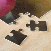 Puzzle Pies roses dans Vase Photo Souris Pad (Côté)