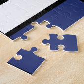 Puzzle Piet Mondrian - Composition avec un grand plan rou (Côté)