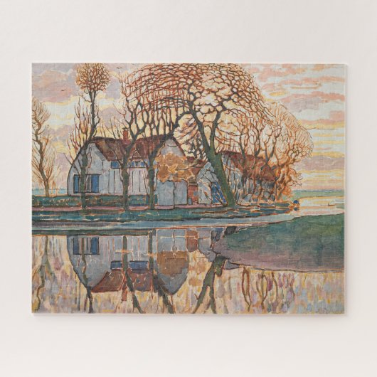 Puzzle Piet Mondrian - Ferme Près De Duivendrecht (Horizontal)