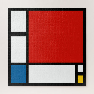 Puzzle Piet Mondrian, Grande Composition ii