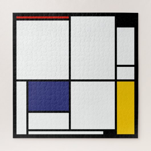 Puzzle Piet Mondrian, Large Tableau 1 (Vertical)