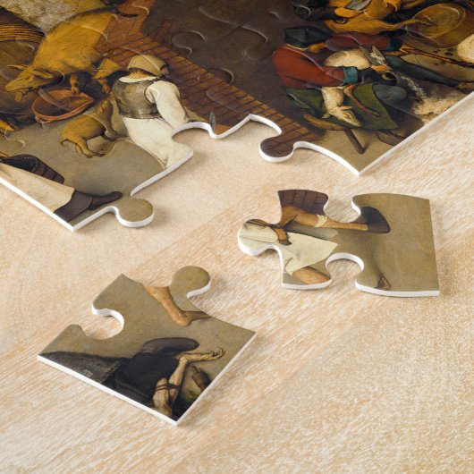 Puzzle Pieter Bruegel Célèbre Arts Visuels Pays-Bas Prove (Côté)