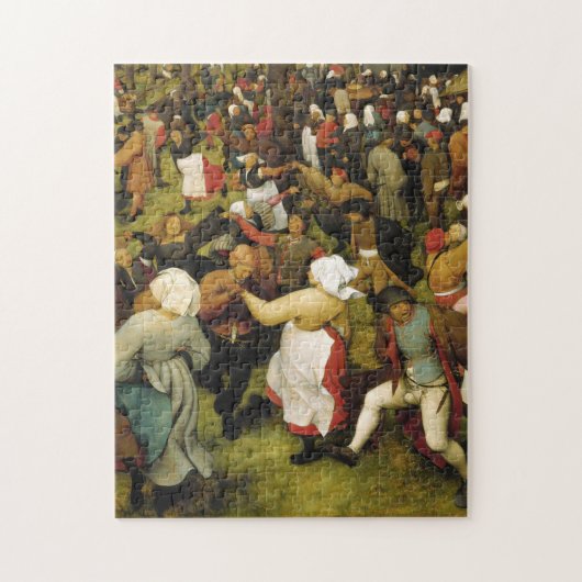 Puzzle Pieter Bruegel L'Ancien - La Danse Mariage (Vertical)