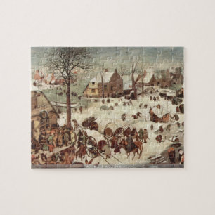 Puzzle Pieter Bruegel - recensement à Bethlehem