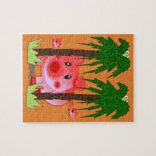 Puzzle Pig (Horizontal)