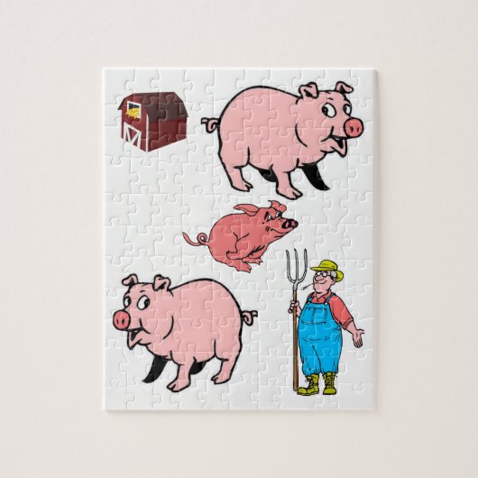 Puzzle Pig (Vertical)