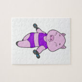 Puzzle Pig Fitness Dumbbell (Horizontal)