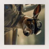 Puzzle Pig Fly Pftt, Kangaroo Fly Higher, (Horizontal)