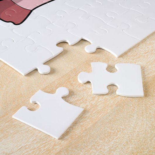 Puzzle Pig with coffee pot (Côté)