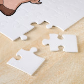 Puzzle Pig with Flower Lily (Côté)