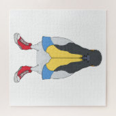 Puzzle Pigeon avec chaussures (Horizontal)
