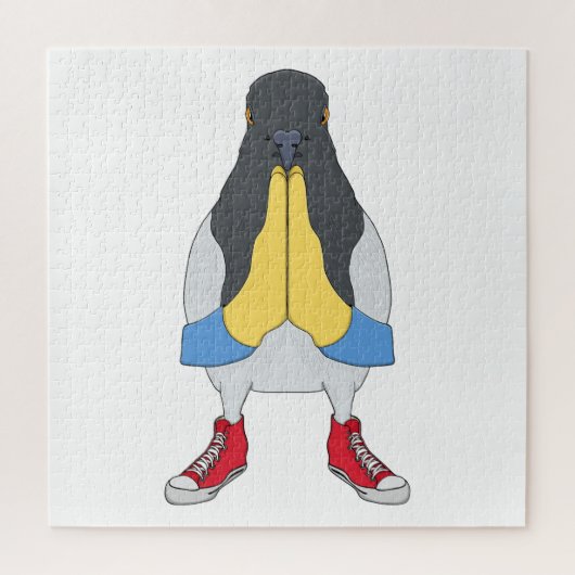 Puzzle Pigeon avec chaussures (Vertical)