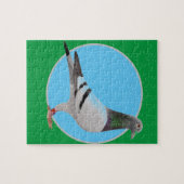puzzle pigeon design. (Horizontal)