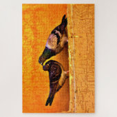Puzzle Pigeon Love (Vertical)