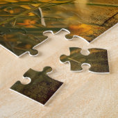 Puzzle Piglet au coucher du soleil (Côté)