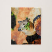 Puzzle Pika Cheval Sur Plantes (Vertical)