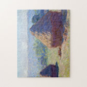 Puzzle Pile de blé (fin de l'été), Monet (Vertical)