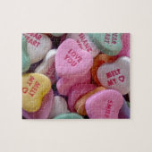 Puzzle Pile de Coeurs de bonbons (Horizontal)