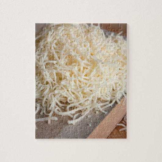 Puzzle Pile de fromage mozzarella frais. (Vertical)