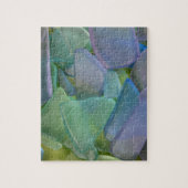 Puzzle Pile de verre de plage bleu, Alaska (Vertical)