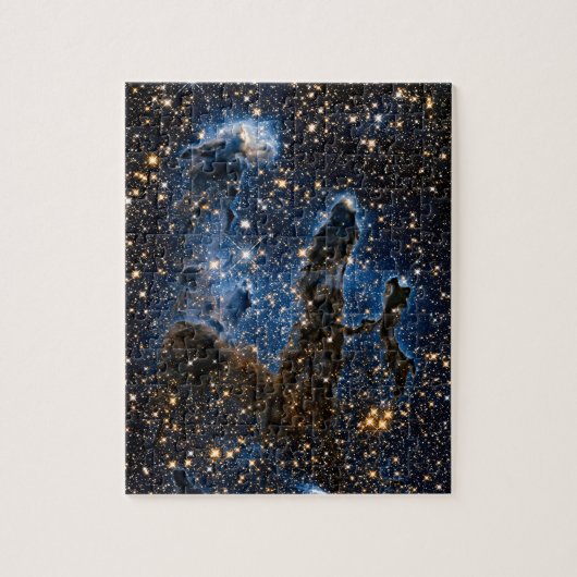 Puzzle Pillars Of Creation Eagle Nebula Near Infrared (Vertical)
