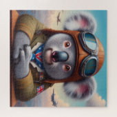 Puzzle Pilote d'avion Koala (Horizontal)