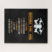 Puzzle Pilote de Before You Ask (Horizontal)